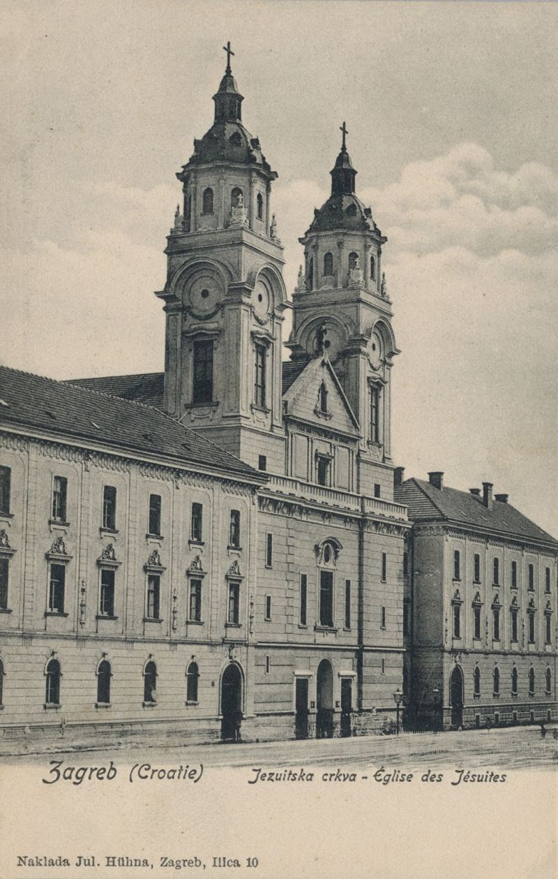 Bazilika Presvetog Srca Isusova, Palmotićeva 1905. godine